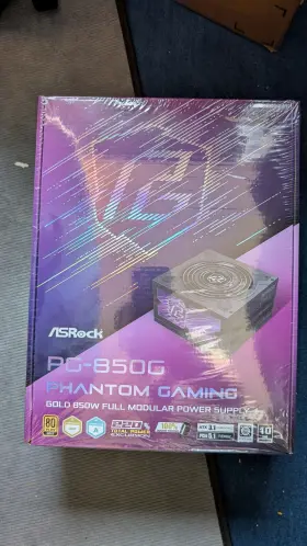 Pg-850g Asrock Phantom Gaming 850w 80 Plus Gold And Cybenetics Platinum Full Modul
