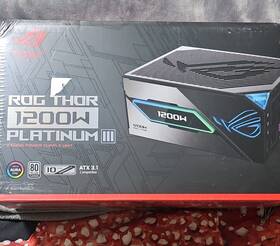 Asus 12004 Rog Thor 1200w Platinum Iii Modular Atx Gaming Power Supply 80 Plus
