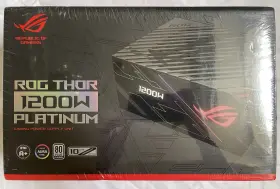 Asus 192876128442 Brand New Factory Sealed Rog Thor 1200w Platinum Rgb Power Supply Unit Psu