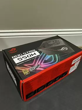 Asus 550g Rog Strix 550w 80 Plus Gold Psup Atx Gaming Power Supply Unit