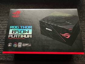 Asus 90ye0090-b001a0 Rog-thor-850w Psu 80 Platinum Certified 850w Atx Sleeved Cable Aura Sync