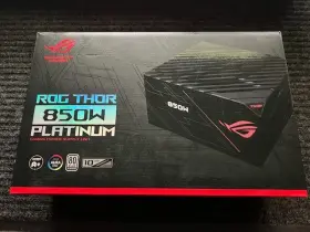 90ye0090-b001a0 Asus Rog-thor-850w Psu 80 Platinum Certified 850w Atx Sleeved Cable Aura Sync