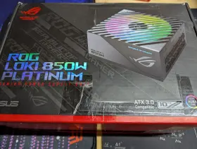 Rog-loki-850p-sfx-l-gaming Asus Rog Loki Sfx-l 850w Platinum Power Supply Sfx Rgb Atx 3.0