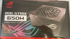 Rog-strix-650g Asus Rog Strix 650w Gold Atx Psu Power Supply 80 Fully Modular