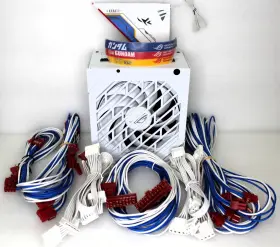 Rog-strix-850g-gundam-edition Asus 850w Modular Atx Power Supply Rgb 80plus Gold