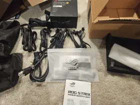 Rog-strix-850g Asus Rog Strix 850g 850w Gold Atx Fully Modular Power Supply Psu Axial-tech Fan