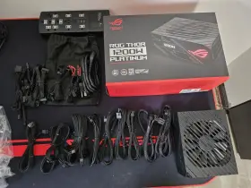 Rtss01-1200p1 Asus Rog Thor 1200 80 Platinum 1200w Fully Modular Rgb Power Supply