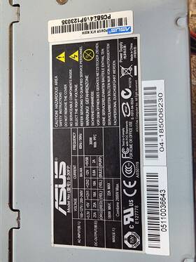 Asus S-30fp Atx 300w Power Supply 24 Pin 4 Peripheral Floppy Connectors