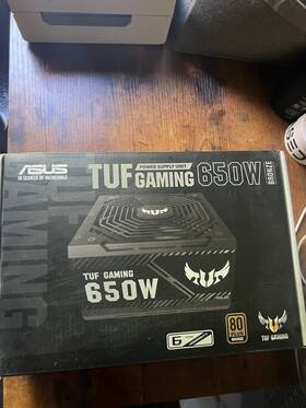 Asus Tuf-650b-gaming Tuf Gaming 650w 80 Plus Bronze Atx Power Supply Unit Psu Tuf-650b