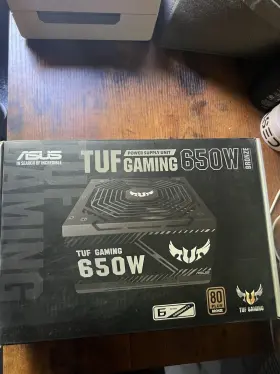 Tuf-650b-gaming Asus Tuf Gaming 650w 80 Plus Bronze Atx Power Supply Unit Psu Tuf-650b