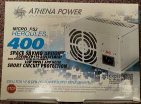 Athena Power Ap-mps3atx40 Micro Ps3 Hercules 400w