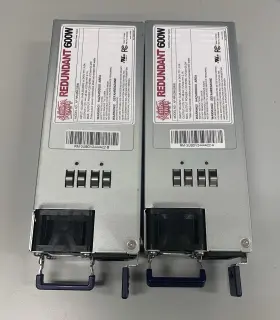Ap-rru2mud608 Athena Power Redundant 600w Server Supply Lot Of 2 Tested