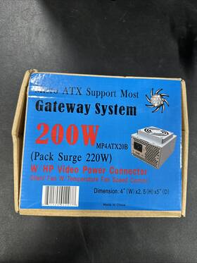 Athena Power Mp4atx20b 200w Micro Atx Supply