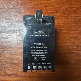 7712-000-400 Ault Ainc. Inc. Direct Plug In Power Supply