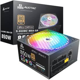 Auotac 746205393041 850w Fully Modular Power Supply 80 Gold Certified Psu Atx 3.1 And Pcie 5.1 R