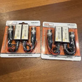 Azbln217 Azco Technologies New 2 Passive Video Power Balun Cctv Bnc To Cat5/6