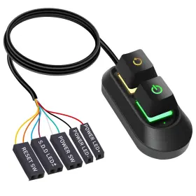 Azmxdvp 646690473726 Desktop Computer Power Switch External Remote Start Pc Motherboard On O