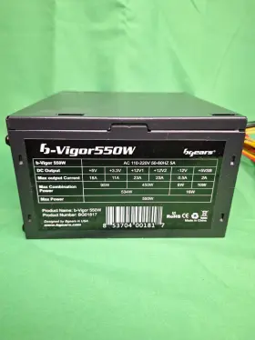 Bg01817 B-vigor 550w Atx Power Supply Unit