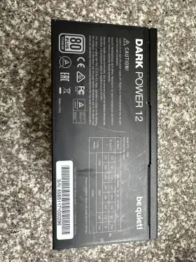 1000w Be Quiet 260052188057 Bn658 Dark Power 12 Modular Atx Supply 80 Plus Titanium