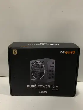 Bn505 Be Quiet Pure Power 12 M 850w Atx Full Modular Supply 80 Gold Psu