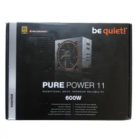 Bn629 Be Quiet Pure Power Pro 11 600w 80 Gold Modular Supply