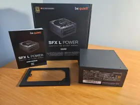 Bn639 Be Quiet Sfx L Power 600w 80 Plus Gold Supply Used Excellent Mini Itx