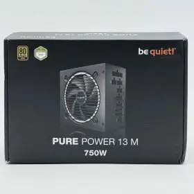 L13-m-750w Be Quiet New Pure Power 13m 750w 80 Plus Gold Modular Psu