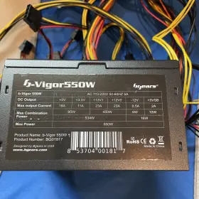 B-vigor550w Bgears - Power Supply 550 Watt Bvigor550w