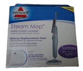 Bissell 3255-6 2 Pc Replacement Pad For Steam Mop 1867/720020/203-2158/2032158/3255