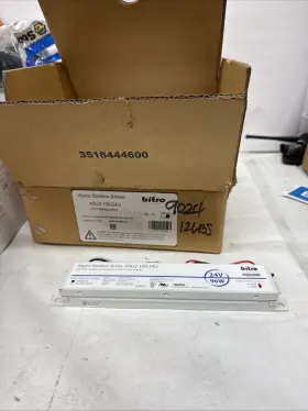 Asu-60-12u Bitro Asu6012u Lot Of 10 Power Supplies - Alpha Slim Line Series 12v/60w