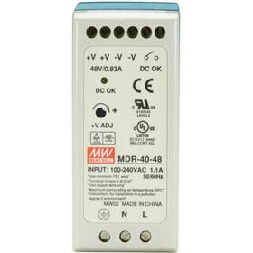 Black Box Innovations Mdr4048 Din Rail Power Supply 40 Watts 48 Vdc