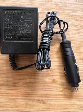 Booster-pac Esa-2 Booster-pac Ac Adapter Power Supply 12vdc 500ma Automotive Plug Am-12500