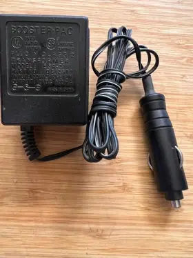 Am-12500 Booster-pac Esa-2 Ac Adapter Power Supply 12vdc 500ma Automotive Plug
