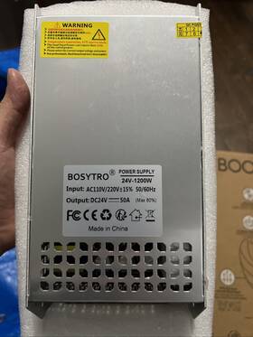 Bosytro 220vd 24v 50a 1200w Dc Switching Power Supply Adapter