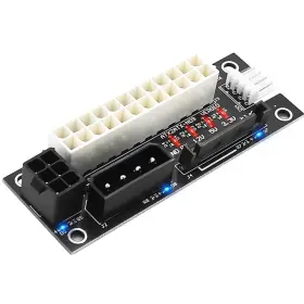 Add2psu Bqzyx 747607378728 Power Supply Connector 4 In 1 Molex 4pin/sata/atx 6pin/4pin Dual Psu