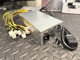 Btc Dlpsu1800btc 1800w Mining Power Supply Dl-psu1800btc 12v 150a Multi-gpu Tested