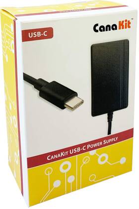Canakit 445049341371 3.5a Raspberry Pi 4 Power Supply Usb-c