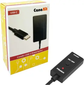 Canakit 744110441048 3.5a Raspberry Pi 4 Power Supply With Piswitch Usb-c
