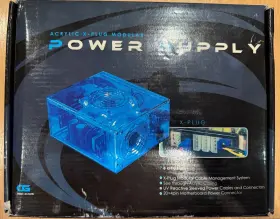 Casegears 933337307839 Acrylic 450w Power Supply