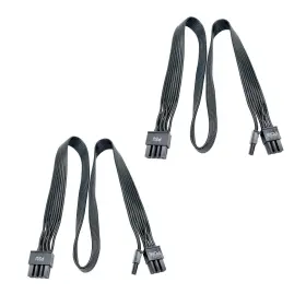 Cf-862c Certusfun Pcie Cable For Corsair 65cm Male To 8 Pin 6 2 Gpu Power Fo