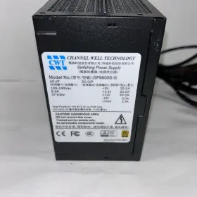 Gps600s-g Channel Well Technology Gps600sg Cwt 600w Desktop Power Supply Loc Hr1