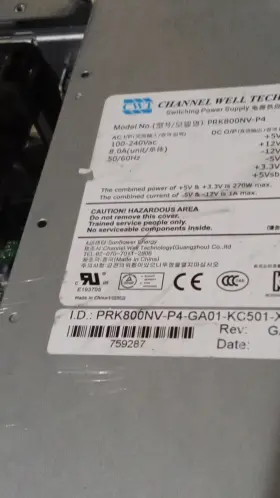 Prk800nv-p4 Channel Well Technology Switching Power Supply 800va 100-240v Gray