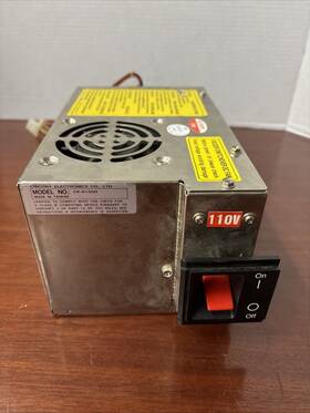 Chicony Ck-6150h Vintage Power Supply Desktop Computer With Switch 150w Untested