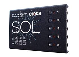 Cioks 669014297730 Sol Small And Medium Pedalboard Power Supply