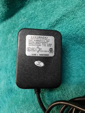 Wa2t2500nct Colorado 910-002 Memory Systems Power Adapter 120v/16v