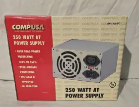 283771 Compusa Comp Usa Computer 250watt At Power Supply New In Box