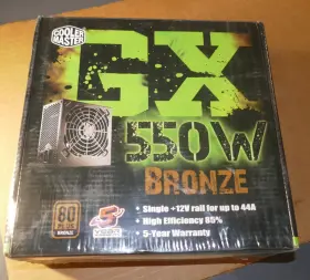 Cooler Master 884102007606 Coolermaster Gx 550w Power Supply - New