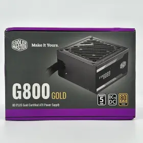 Cooler Master 884102086526 G800 Gold 80 Plus Certified Atx Power Supply - Open Box