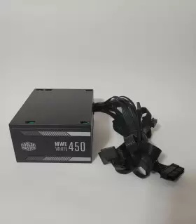 Mpe-4501-acaaw Cooler Master Mwe 450w White V2 Power Supply Atx 80 Plus Standard 4501-acaaw
