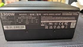 Cooler Master Mpsd001afap X Silent Max Platinum 1300w Mps-d001-afap